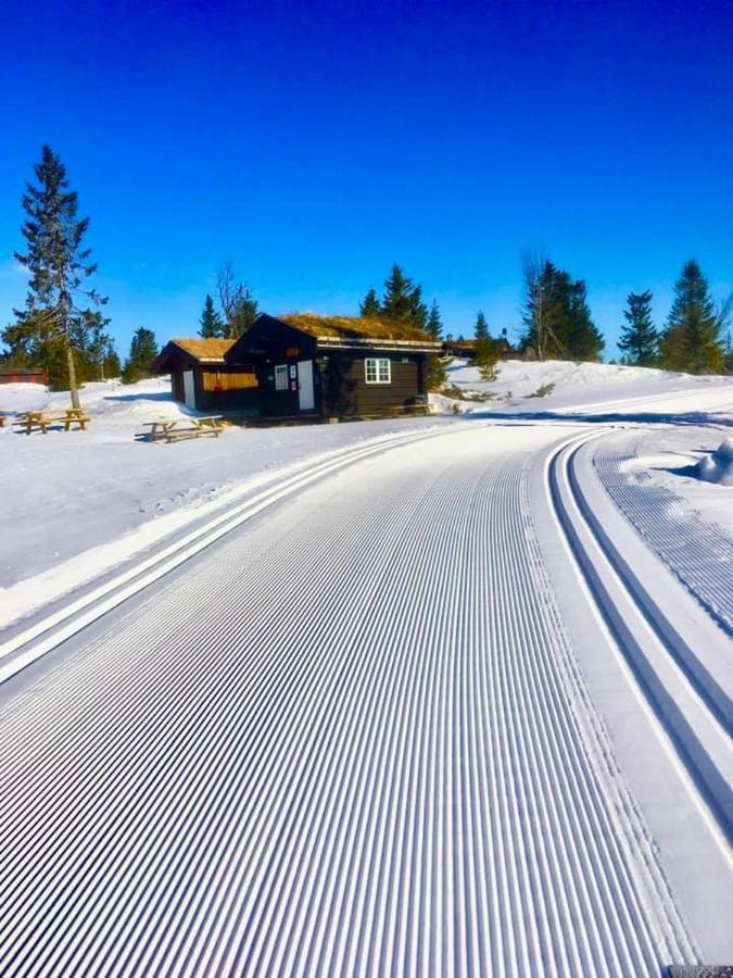 Modern Ski-In Out Apartment At Sjusjoen Eksteriør bilde