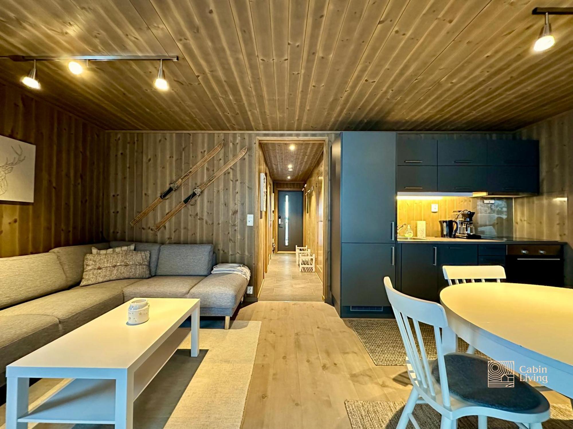 Modern Ski-In Out Apartment At Sjusjoen Eksteriør bilde